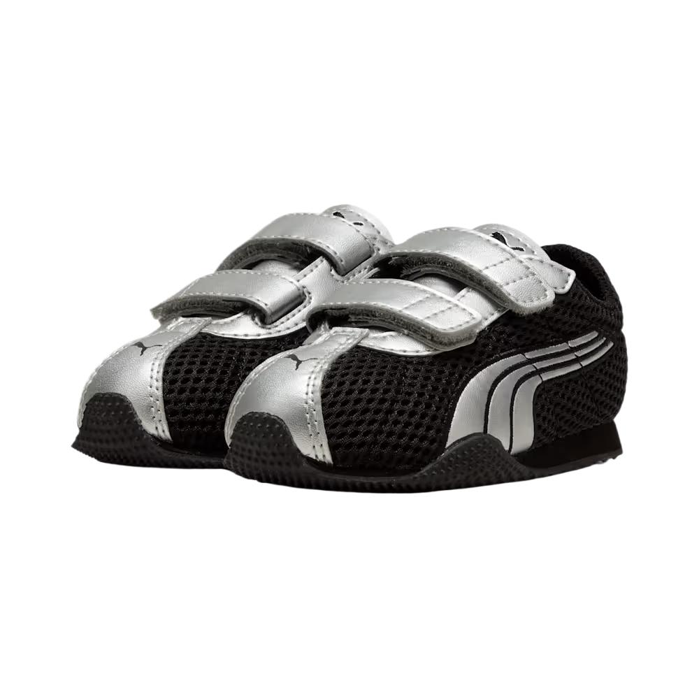 Puma H-Street Fabric Velcro Comfortable Round Toe Low Top Walker Shoes Baby sneaker 406217-02