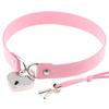 Aroncent Collar Choker Leather Necklace Womens Cute Stylish Punk Rock Harajuku Party Cosplay Event Lolita Fashion Accessories