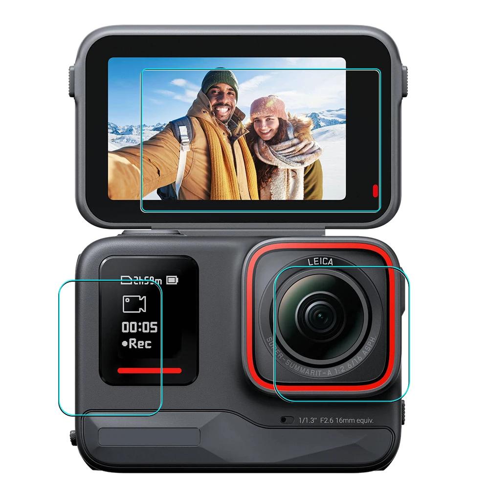 1-3 Sets for Insta360 ACE Insta360 ACE Pro Camera Tempered Glass Protective Films Anti-scratch HD Clear Lens Screen Protectors 1set