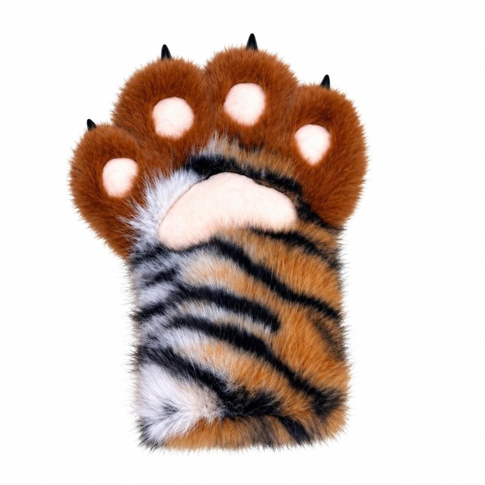 1Pc Thicken Cosplay Cat Paw Glove Plush Furry Glove New Cosplay Glove Props