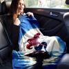 The Little Mermaid Cartoon Blanket, Short Plush Cute Warm Blanket, Living Room Home Decoration Sofa Four Seasons Travel