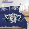 Dallas Mavericks Basketball Spirit Three-piece set(1 * duvet cover + 2 * pillowcase, without core)Christmas birthday gift Bedding set
