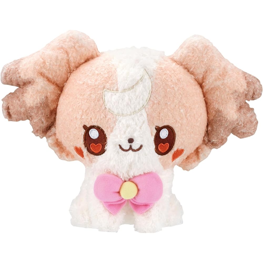 Bandai Puchikyua Plush Toy Puchikyua Komugi with Initial Sticker Vol.2