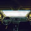 Retractable Curtain Anti-ultraviolet Cup Roller Blinds for Cars Windscreen Sunshade Home Office Curtains Windshield Cover