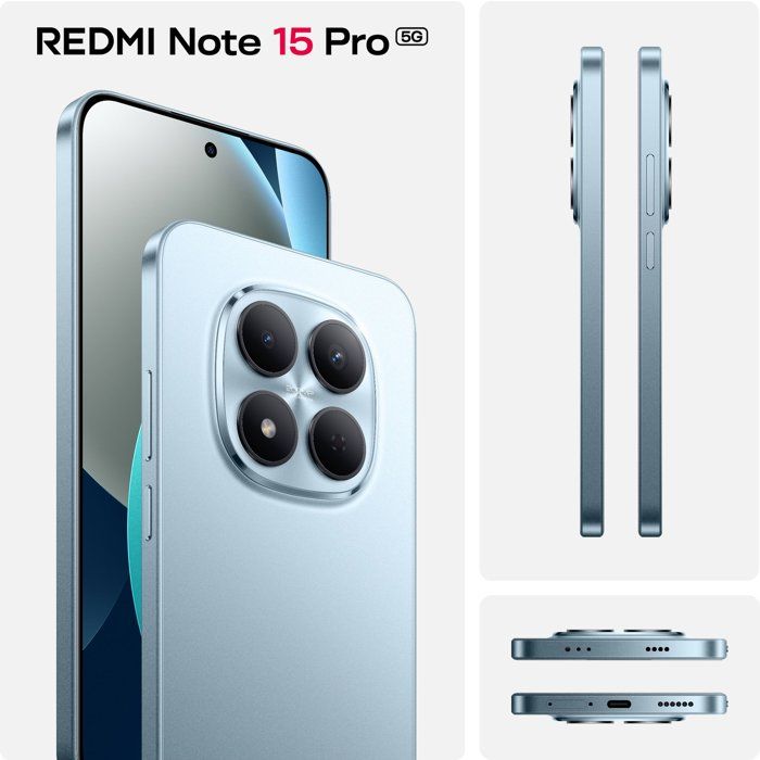 XIAOMI - Redmi Note 15 Pro 5G - 8 / 256 Go - Bleu - Very good condition