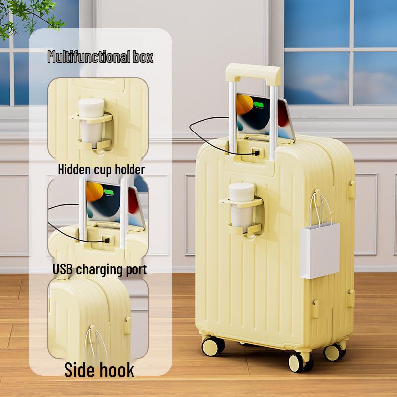 

Надвеликий Місткий Міцний Валіза-Візок з Універсальними Колесами та Кодовим Замком 20 inch