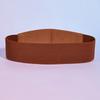 Gothic Solid Color Lift Up Female Waist Corset Wide Faux Leather Belt Women Fashion Slimming Waistband Elastic Corsets