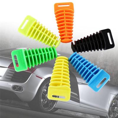Motorcycle Exhaust Pipe Muffler Plug 9.8cm *4.2cm Silicone Motorcycle Dirt Bike Muffler Pipe Exhaust Silencer Wash Plug