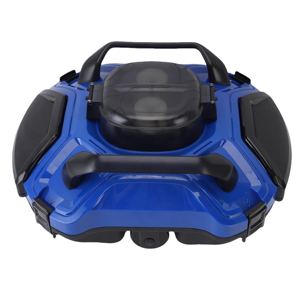 Cordless Robotic Pool Cleaner IPX8 Pool Vacuum Self Parking 5000mAh Battery Powerful Suction for Flat Pools US Plug
