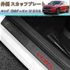 Kakash Honda Exclusive PU Leather Material Outer Scuff Plate, Side
