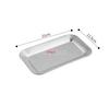 304 gold golden Stainless Steel Food Storage Trays BBQ Sushi Flat Dish Bread Pastry Baking Pan Kitchen Fruit Vegetable Plate