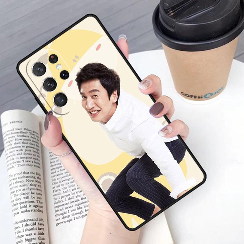 Lee Kwang Soo actor phone case Cover For Samsung Galaxy S24 S25 Ultra S21 S22 Ultra S10E Note 10 Plus Note 20 FE S23
