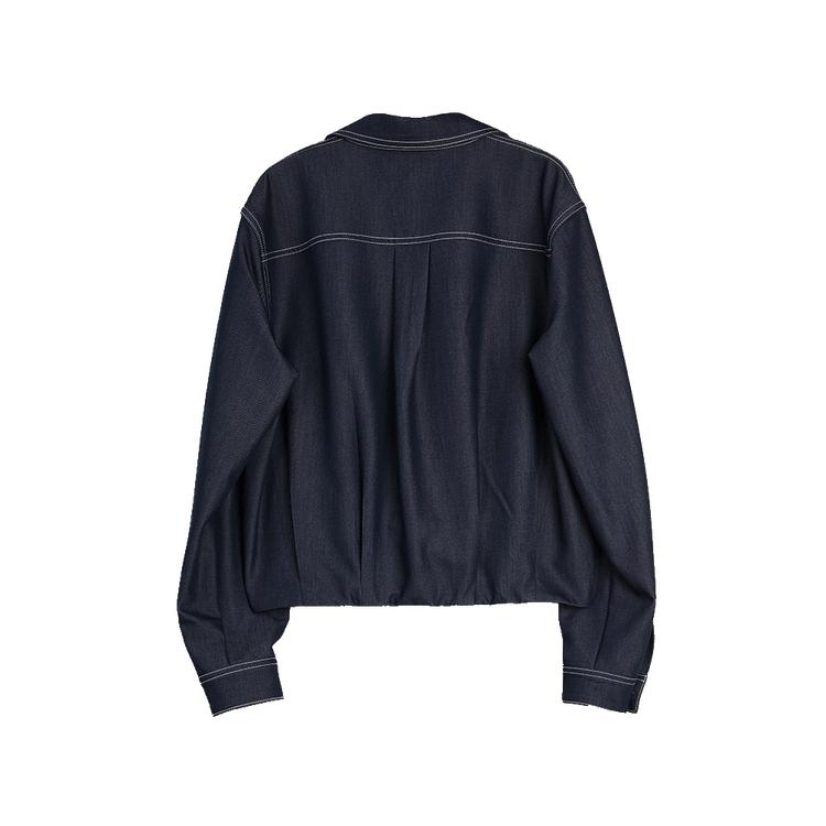 ELLE French Vintage Fashion Design Casual Loose Versatile Long Sleeve Shirt Women shirts EM52088