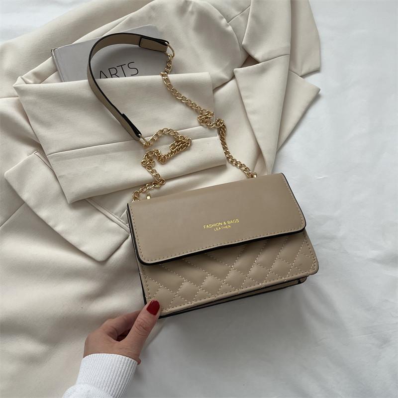 Trendy Small Crossbody Bag For Women Stylish Pu Leather Handbag With Magnetic Closure хаки