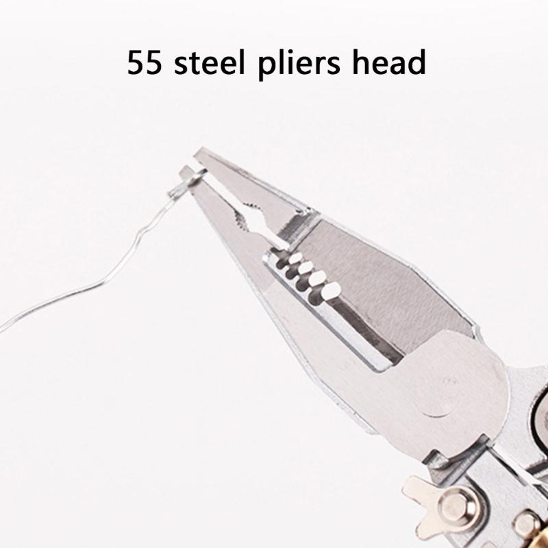 Wire Stripper Tool Wire Stripper Wire Crimper Wire Crimping Tool Multifunctional Electrician Pliers for Clamping