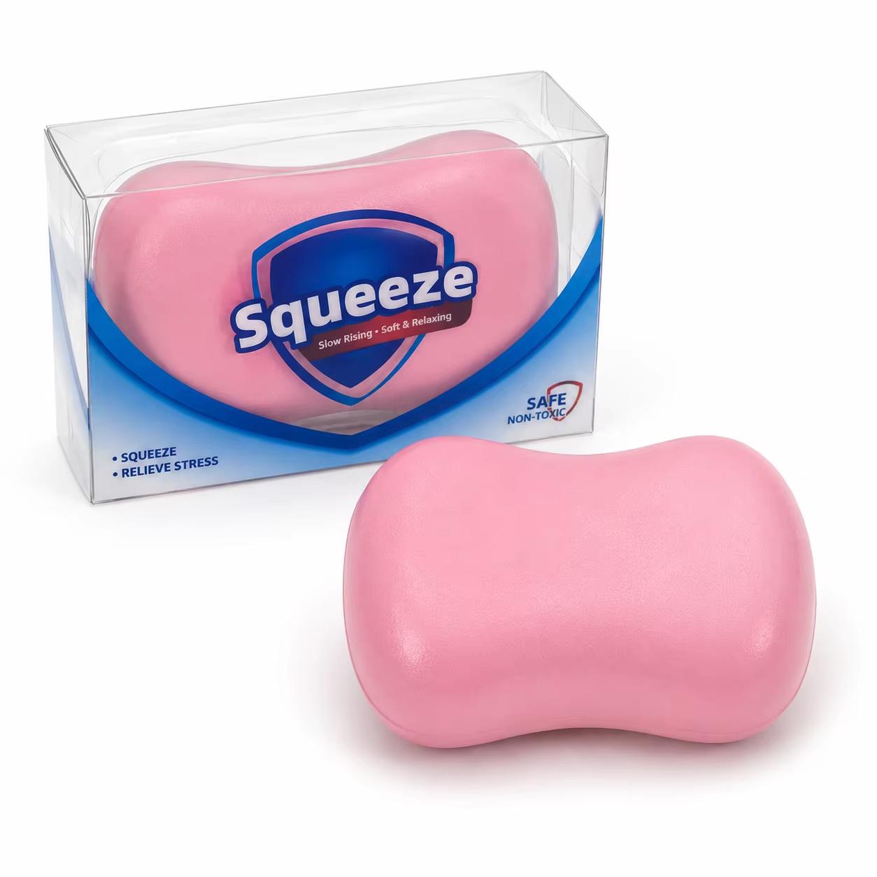 Gesimuleerde Zeep Squishy Speeltjes Stressverlichting Angstverlichting Knijp Fidget Speeltje Vormbaar Super Zacht Langzaam Rijzend voor Volwassenen Feestcadeaus