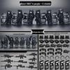 Delta Military Special Forces Police Figure Building Blocks - Ghost Soldier Assembly Toy for Kids