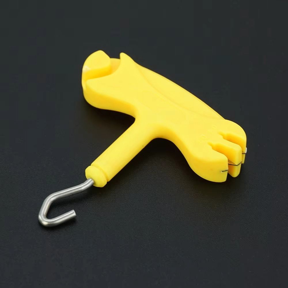 1Pcs Multifunctional Fishing Knot Puller Portable Hook Puller Carp Fishing Tool  Remove Coated