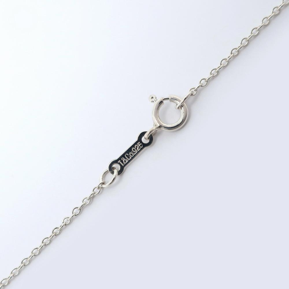 TIFFANY&Co. Open heart Necklace Elsa Peretti Silver925 heart 1.9g Women Used