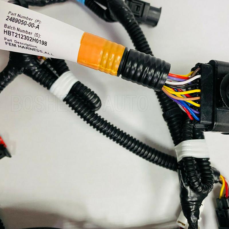 New For Tesla Model Y 2020-2025 Front End Module Harness Radiator Panel Wiring OEM 2489050-00-A 248905000A 2489050 00 A 2489050