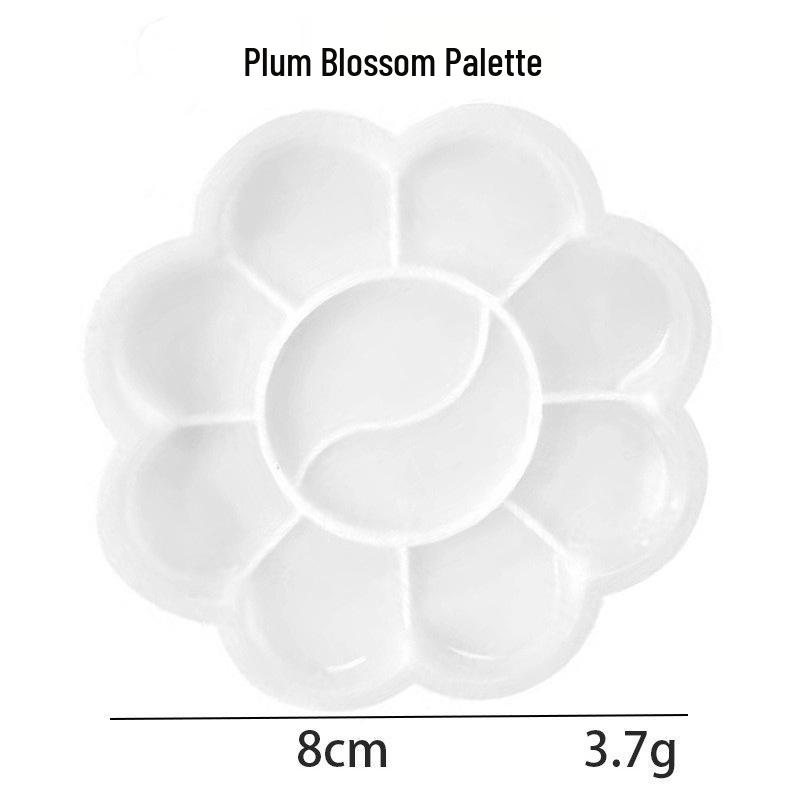 Plum Blossom Children's Art Painting Palette