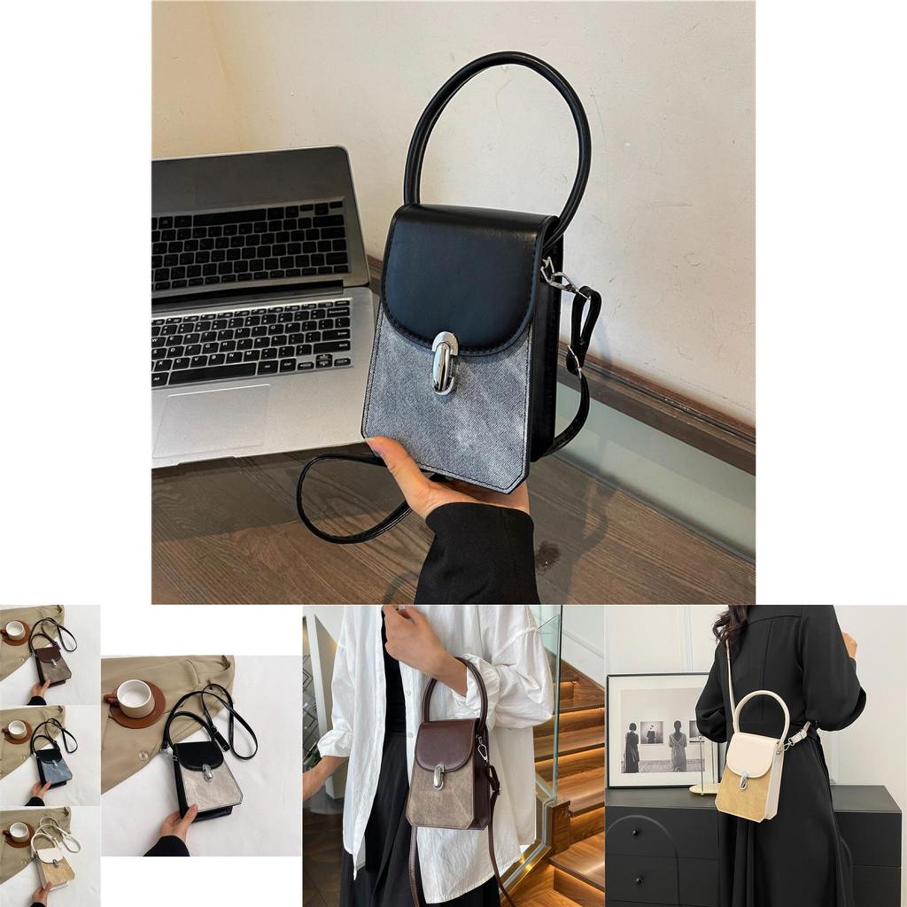 Fashionable Retro Pu Phone Bag For Women Featuring Unique Street Style Elements