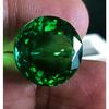 Green Topaz Apple Brazilian For Pedant 13+ Ct Round Cut Fabulous Gemstone