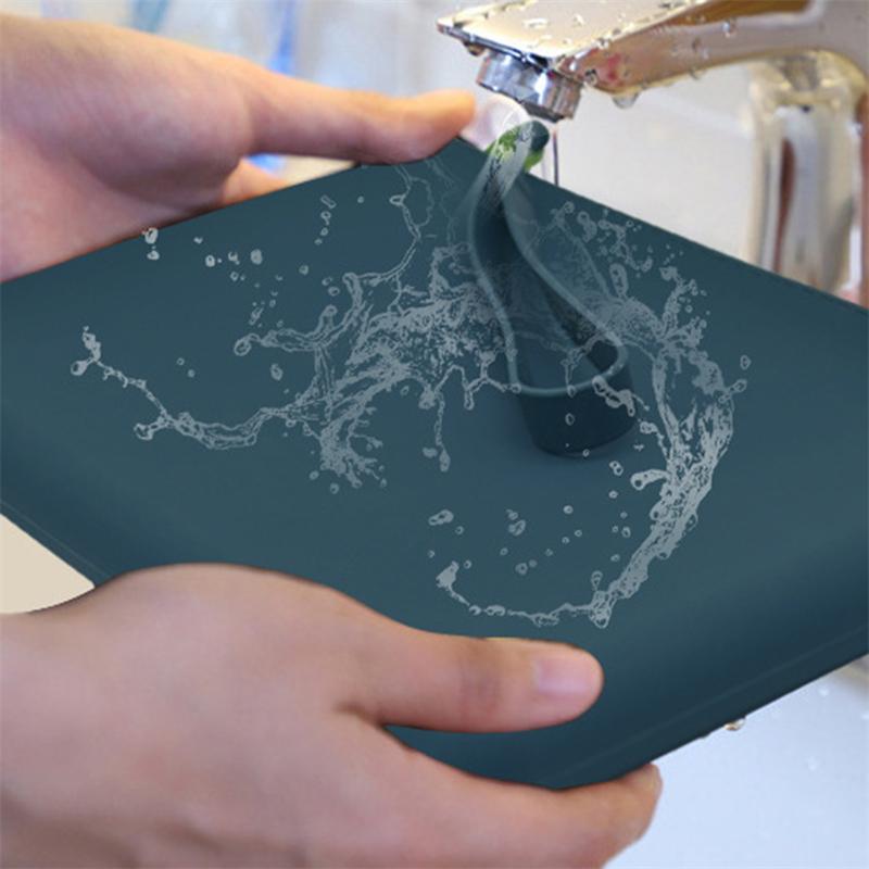 Bolsa de armazenamento de cosméticos de silicone Bolsa de maquiagem de viagem de grande capacidade Organizador de cosméticos portátil à prova d'água