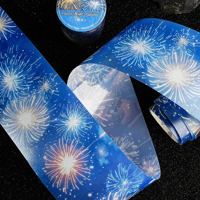 60mm*2m Sky Clouds Landscape Tapes DIY Scrapbooking Decor Photo Album Collage Journalling Materials Stickers