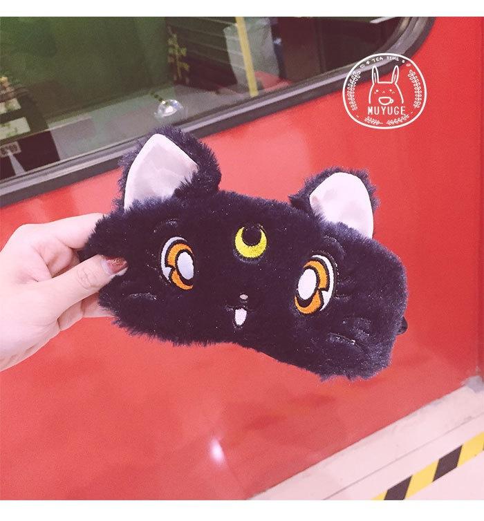 Lovely Eyeshade Sleeping Mask Travel Cartoon Anime Sailor Moon Blindfold Eye Cover