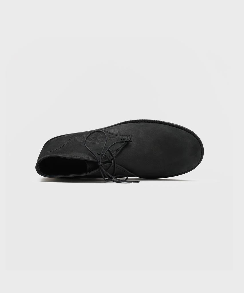 Firenze Atelier [Vibram] Ankle Line Solid Chukka Boots 2700 [Natural Black]