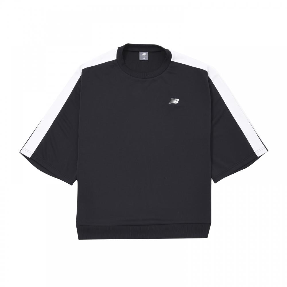 

New Balance Sideline Jersey Pullover Bk Black Awt45189 Bk S