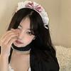Lace Cosplay Props Make up Wash Face Lolita Hair Band Korea Style Headband Bow Women Accessories
