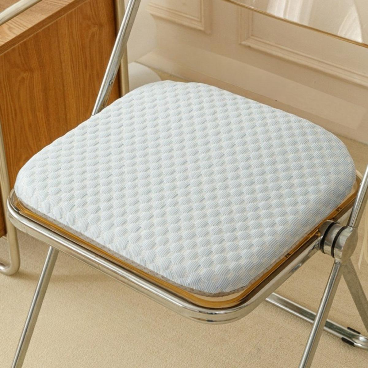 Ice silk breathable chair cushion, suitable for bedroom, living room, office, home decoration 40x40cm