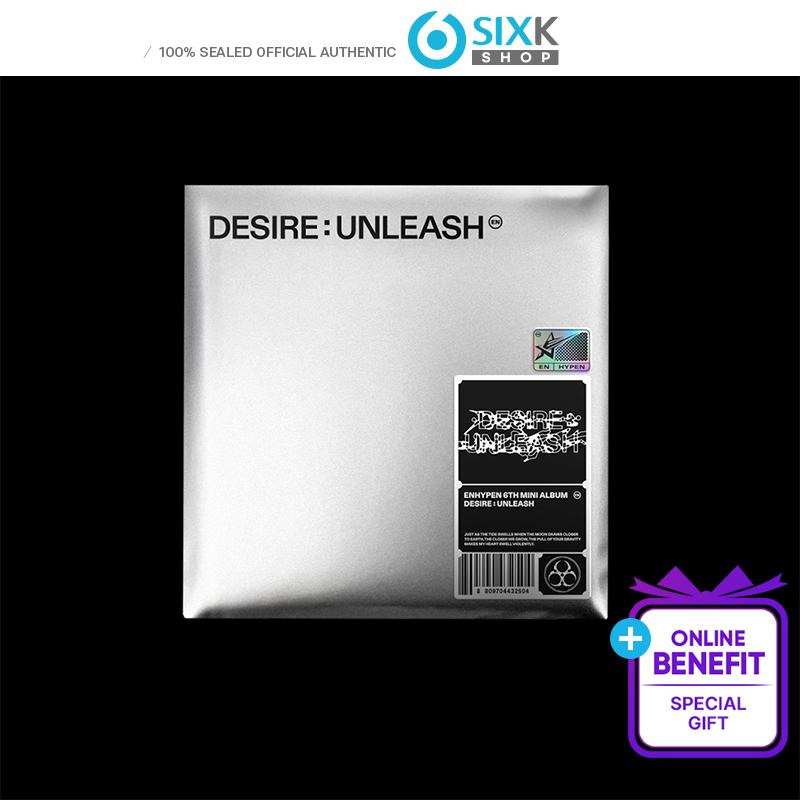 

[Предзаказ] ENHYPEN - мини 6th [DESIRE : РАЗВЯЗАТЬ] ВЕРСИЯ ДВИГАТЕЛЯ. (Онлайн-преимущество) [NO POB] RANDOM