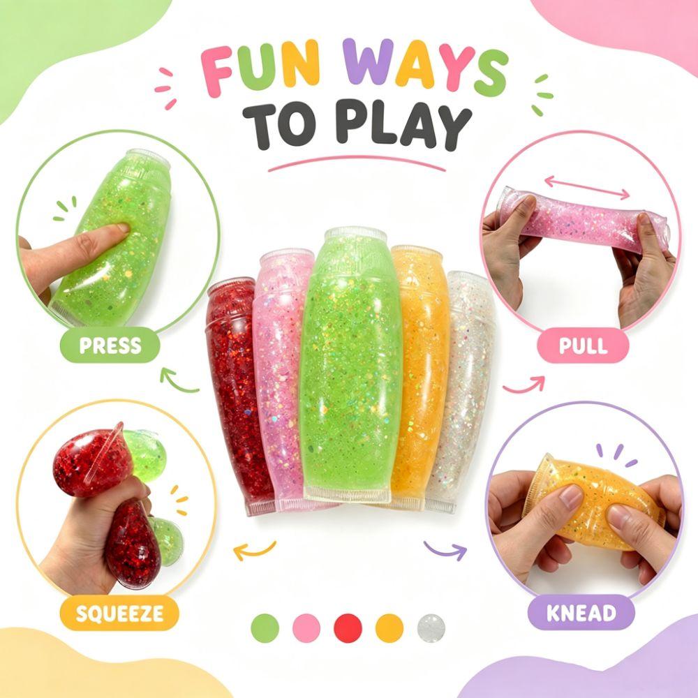 Simulation Toothpaste Fidget Toys Random Color Squeeze Toys Creative Squishy Toys  Office Leisure