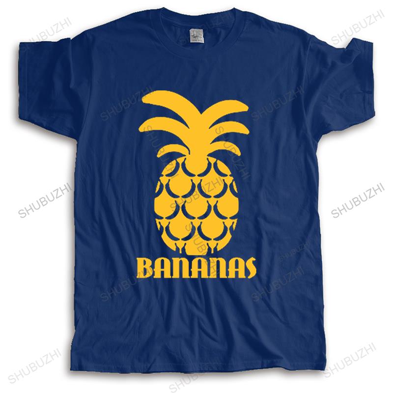 New Unisexs t shirt black tops for Popular Short Sleeve Crewneck Cotton Yellow Pineapple Fruit Unisex Boy T Shirts 3XL Group Dress