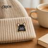 Safety Pin Brooch Pin, Dog Head Design Enamel Lapel Easy To Fix Outfit Durable Accessory Badge with Strong Bottom, Scratch-resistant for Clothes