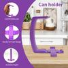 Leak Proof Drink Can Locking Device Stable Placement Beverage Stabilizer Kitchen Camping Party Accessories