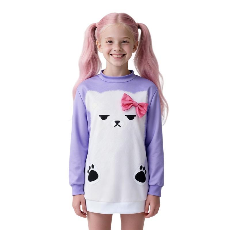 Witch Hunters Pajamas Carnival Party Showcase Purple Bear Sweater