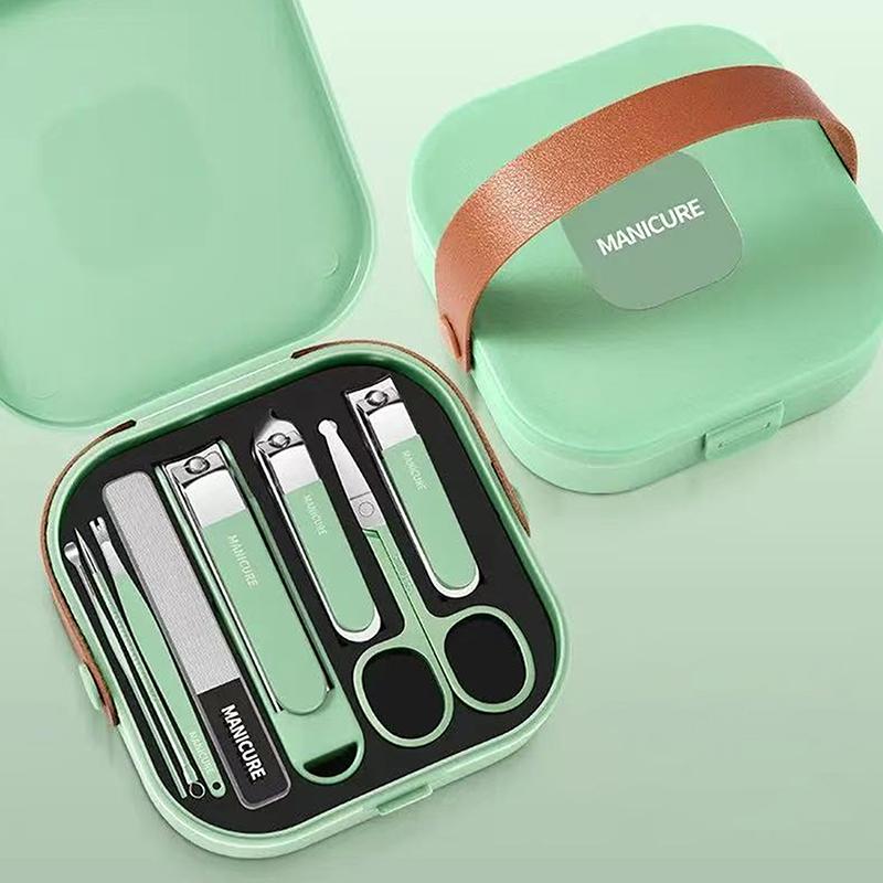 8-in-1 Nail Set Tool for Manicure Box Professional Pedicure Nail Cutter Set Nail Care Nail Clipper Kit