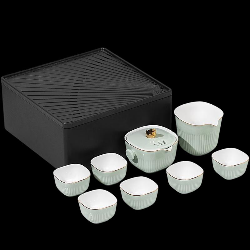 Weidu Leisurely Bird Ceramic Tea Cup Gift Set