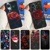Red Rose Flower Case For Honor 200 Pro 50 70 90 X9a X8a X8 X9 X8b X9c X9b Honor Magic 7 Pro 5 6 Lite Cover