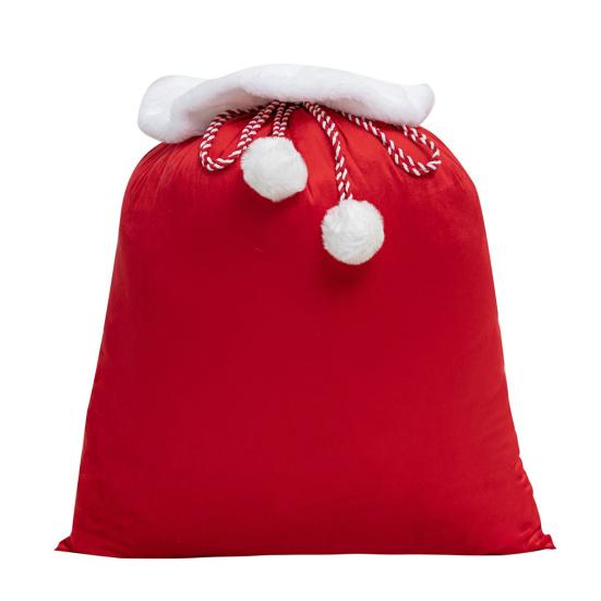 Christmas Velvet Santa Claus Bag 12 X 16/20 X 28