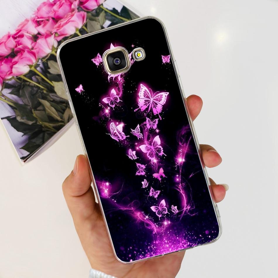 Pour Samsung Galaxy A5 2016 Coque Samsung A5 2017 2015 A500F A520F SM-A510F Impression Élégante Silicone Souple TPU Coque Arrière de Téléphone
