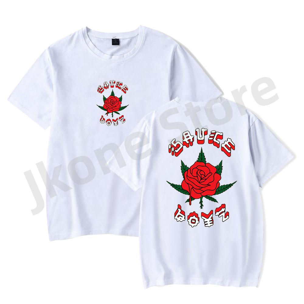 Eladio Carrion Sauce Boyz Tshirts Album Tour Merch Women Unisex Fashion Casual Short Sleeve Tee S
