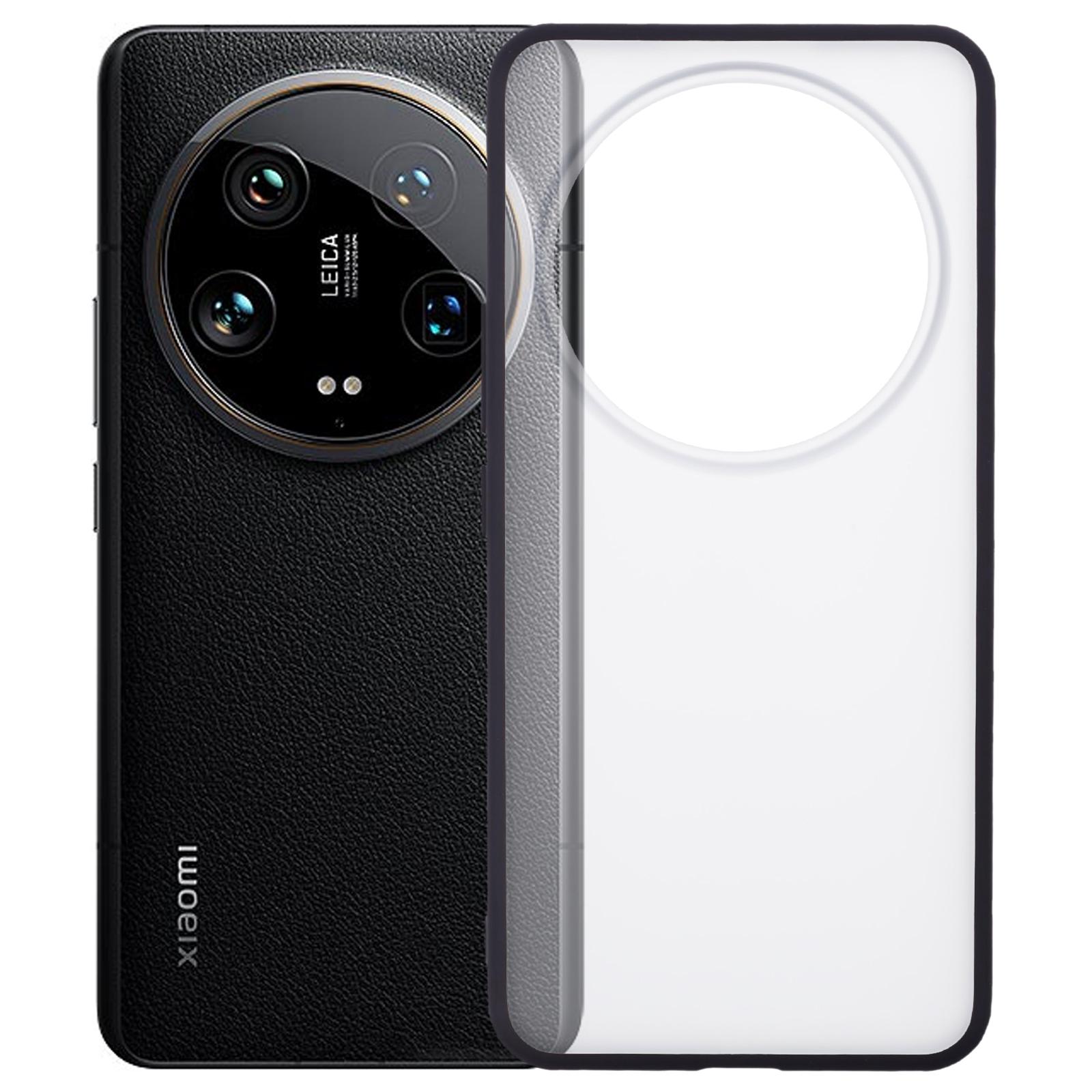 

X-LEVEL For Xiaomi 14 Ultra Case Matte Anti-Fingerprint PC+TPU Phone Cover Black