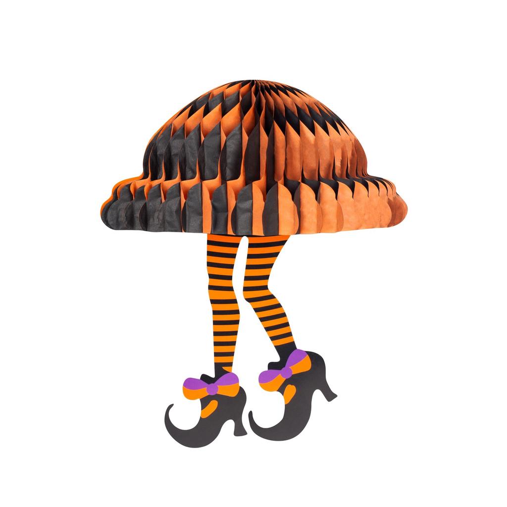 Halloween Witch Leg Honeycomb Single Stone Witch Leg Charm Honeycomb Charm Decoration Pendant Halloween Party Gift