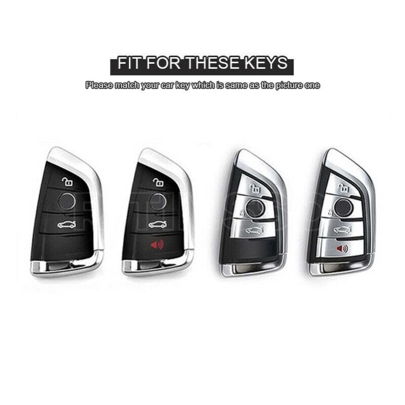 Transparent Tpu Car Key Case Cover For Bmw F20 G20 G30 X1 X3 X4 X5 G05 X6 X7 G11 F15 F16 G01 G02 F48 Accessories Holder Shell