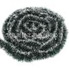 Dark Green White-Edged 5-Layer Encrypted Christmas Tree Streamers for Festive Decorations